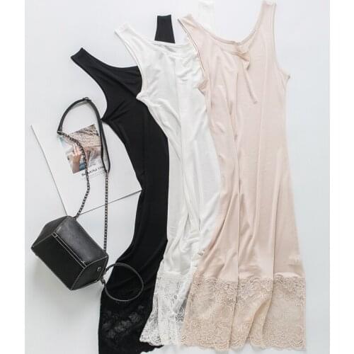 New Arrival 100% Nature Silk Lace Hollowed-out Printing Fashionable Stitching Slim Dress Silk Sole Skirt