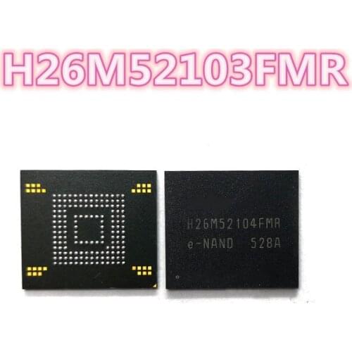 Good quality H26M52103FMR H26M52103FM H26M52103 BGA 16G Mobile Phone Chip Storage IC memory chip Free shipping