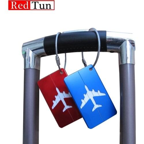 1pc High Quality Travel Accessories Luggage Tag Metal Unisex Name ID Address Holder Baggage Tag Portable Label