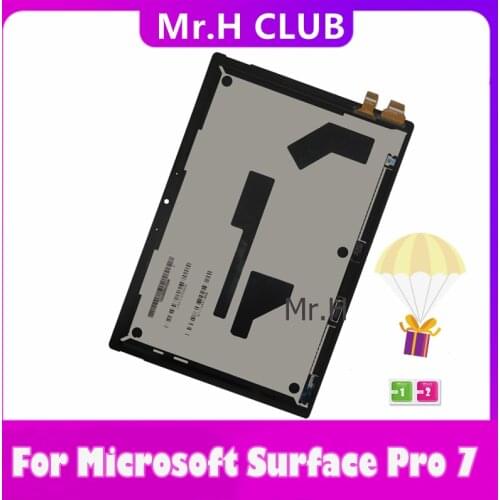 100% Test Lcd For Microsoft Surface Pro 7 1866 LCD Display Touch Screen Digitizer Assembly For Microsoft Surface Pro 7 Pro7 Lcd