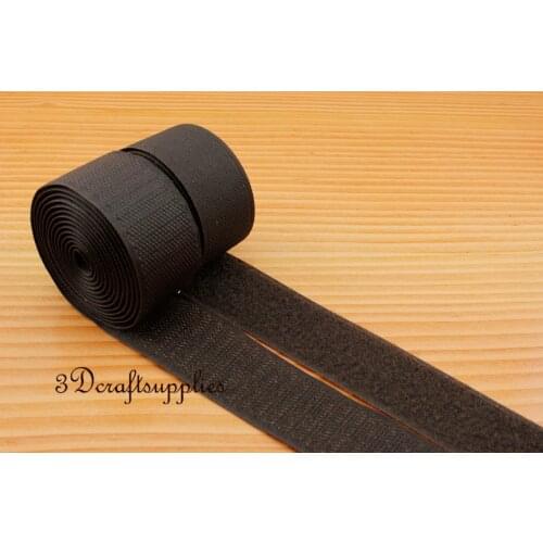3/4 inch Hook and loop fastener Tape strap velcrostrap Sewing deep brown 5 yards MX10