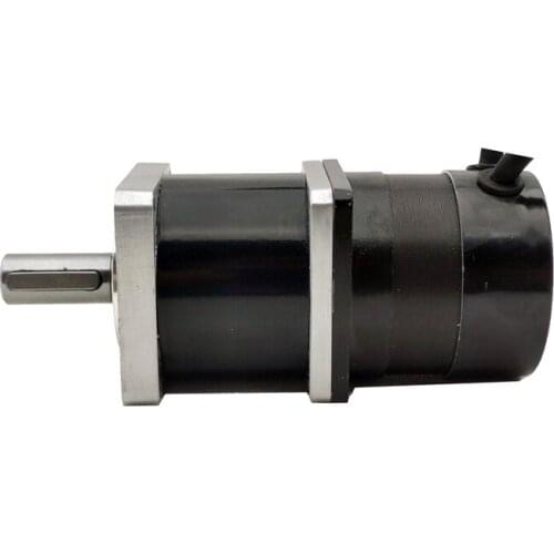 34W 57mm Brushless DC Motor 24V with planetary gearbox Ratio 4:1/5:1/10:1/16:1/20:1/25:1/40:1/50:1/100:1 BLDC motor 3phase