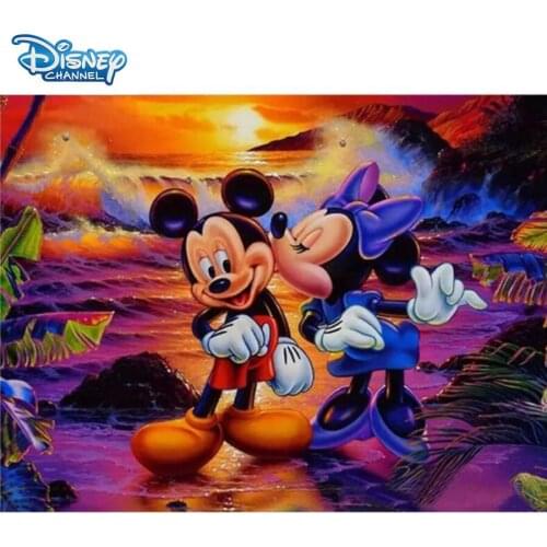 Disney 5D DIY Diamond embroidery Cross stitch Cartoon Full Square/Round Diamond mosaic Diamond painting decoration