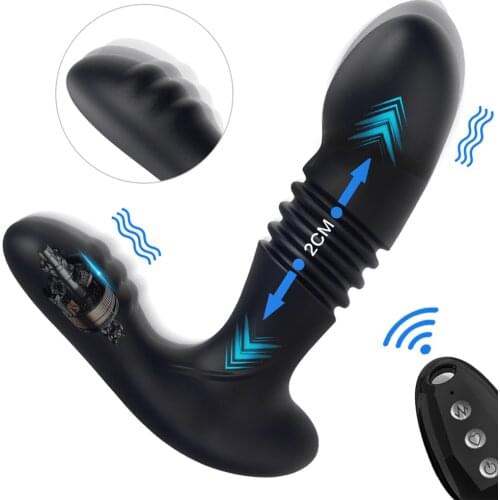 Anal Vibrator Prostate Masturbators Vibrations Erotic Massager for men Anal Butt Plug Dildos Remote Control Sex Toys for Adult