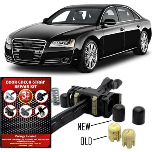 Door Check Strap (Check Assy) Repair Kit For Audi A8 D4 D5 4H 2010-2017 Suitable for All Doors FR/FL - RR/RL