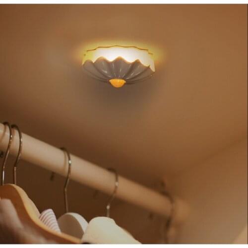 Motion Sensor LED Cabinet Light Wireless LED Night Light PIR LED Wardrobe Closet Lamp Bedroom Bedside Lamp Nightlight Decoration