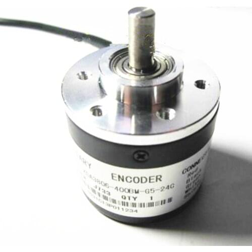 Photoelectric Rotary Encoder 1000 Pulse 1000ppr AB Two-phase DC5-24V With Coupling
