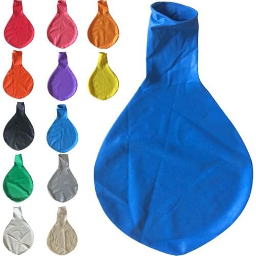 36 Inch Giant Latex Balloons (Premium Helium Quality), Pack of 12, Regular Shape - Gold