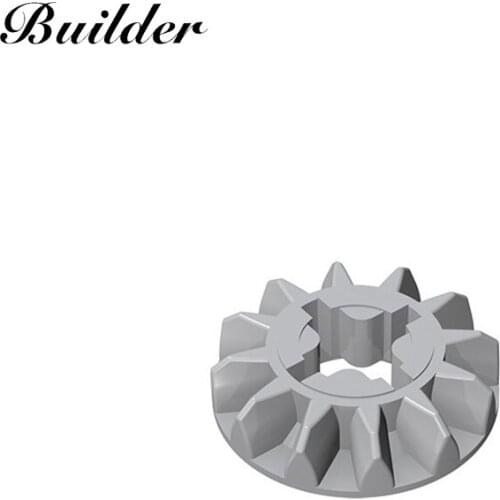 Little Builder 6589 MOC Technology Part 12 Tooth Gear 10pcs Building Blocks DIY Creative Assembles Particles Toys for Children