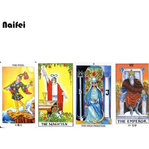 Creative Pattern Diamond Painting Kit 5D Full Square Round Drill DIY Diamond Embroidery Tarot Character for Wall Gift Handicraft