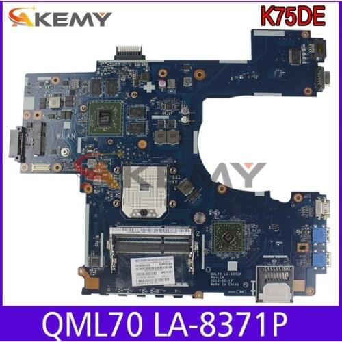 AKEMY For Sony Sve17 Sve1711 Laptop Motherboard HM76 DDR3 HD7600M GPU A1884314A A1892051A 48.4MR10.021 MBX-267 MAIN BOARD
