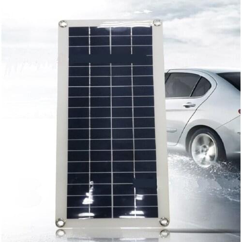 Portable Outdoor Solar Panel Polycrystalline 20 18 v 12v Double USB5V WDC Output Voltage Stabilizer