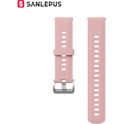 SANLEPUS 20mm Width Strap Watch Band for Smart Watches Smartwatch