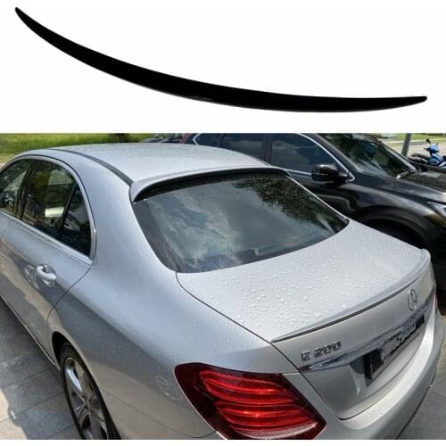 For Mercedes Benz W213 AMG 2016-2021 ABS Spoiler Car Tail Wing Decoration Rear Trunk Spoiler For Mercedes W213 roof spoiler