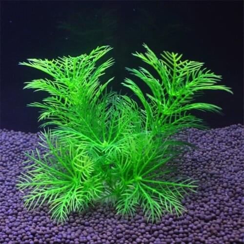 Fish Tank Decoration Plastic Water Plants Landscape Plant Ornaments Aquatic Landscaping Soft Simulation Water Plant Ornaments