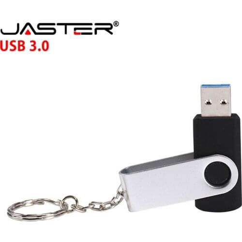 JASTER USB 3.0 Fashion pendrive 360 degree rotating creative plastic 4GB 8GB 16GB 32GB 64GB External Storage USB flash drive