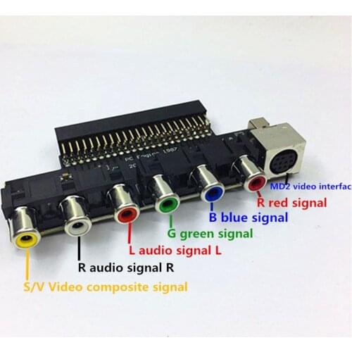 RGBS Board Video Booster RGBS Signal Output Audio Output For NEC PCE PC Engine Grafx Console Electronic Component