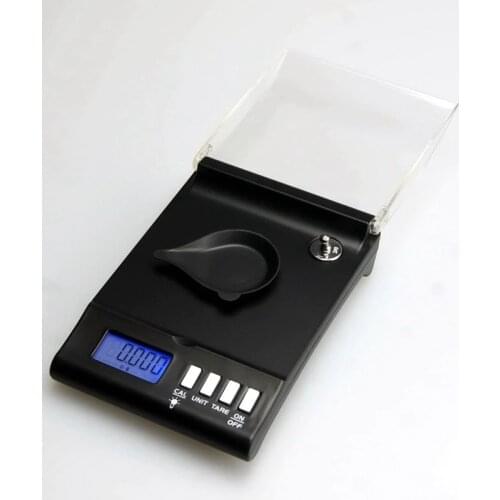 0.001g High Precision Medical Counting Carat Scales 30g LCD Portable Digital Diamond Jewelry Scale Gold Lab Balance Backlight