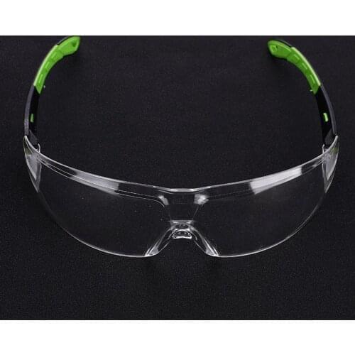 Eye Protection Goggles Cycling Safety Glasses Lightweight Transparent Clear Lens Wind-Dustproof Sport Eyewear for Factory Lab