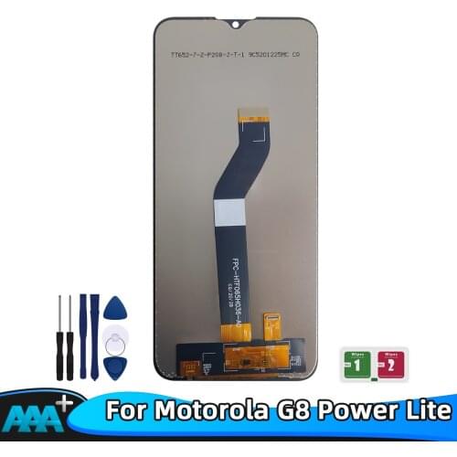 LCD Display Original For Moto G8 Power Lite LCD Display For Moto G8 Power lite LCD Display Screen Touch Digitizer Assembly