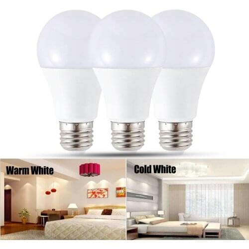 2pcs/lot LED Bulb E27 E14 B22 25W 18W 15W 12W 9W 6W Lampada LED Light AC 220V Bombilla Spotlight Lighting Cold/Warm White Lamp
