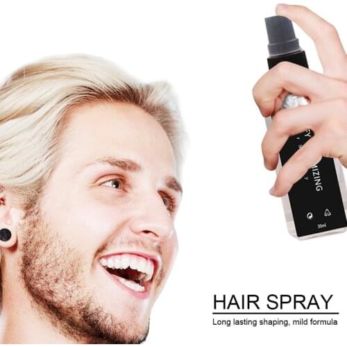 30ML Hair Styling Spray Fluffy Volumizing Hair Spray Styling Gel Instant Volume-enhance Hair Roots Without Heat Damage TSLM1