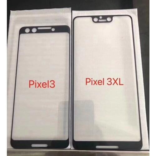 3D Curved Tempered Glass For Google Pixel 2 XL Screen Protector Glass For Google Pixel 3 XL Screen Protector Full Cover Glass