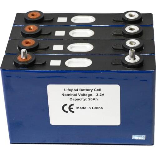 4PCS 3.2V 20AH LifePo4 Battery cell CALB Lithium Iron Phosphate 10C 200A solar12V 24V 48V cell EU US TAX FREE Fast delivery