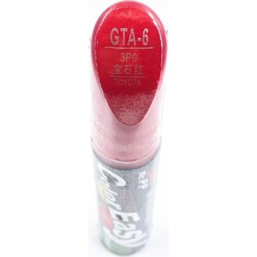 Car scratch repair pen, auto paint pen gray metalic GTA-6 for Toyota Vios Corolla Reiz vois highlander Crown RAV4 Camry Yaris