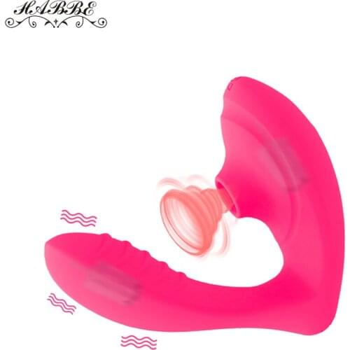 Wireless Sucking Vibrator Sex Toys For Women Adult G Spot Clit Sucker Clitoris Stimulator Heating Wearable Panties Vibrator