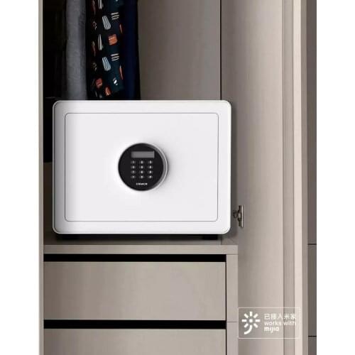 CRMCR Mijia Electronic Safe Deposit Box from Unpacking Record Remote Alarm Battery Reminder for Storage From Xiaom Youpin