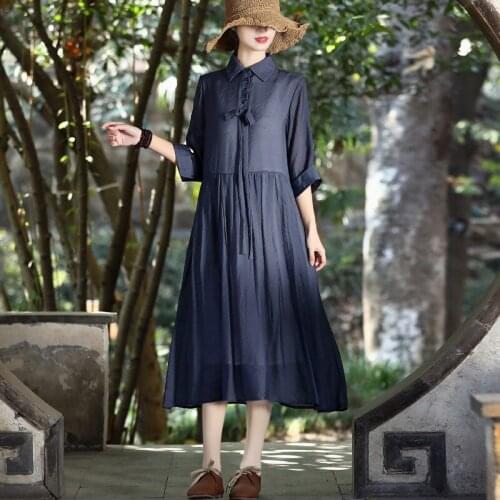 Элегантные летние платья Johnature China At AliExpress