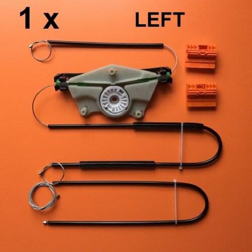 Kit de reparación de regulador de ventanilla delantera, izquierda o derecha, para AUDI A4, B6, B7, 2009-2016, OE #8E0837461/8E08