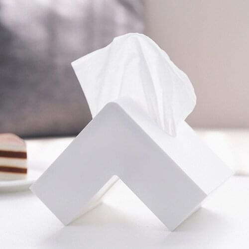 Creative Tissue Box Napkin Container Holder Opening On Both Sides Plastic Bathroom Napkin Box Paper Towel Napkin Case Home Decor