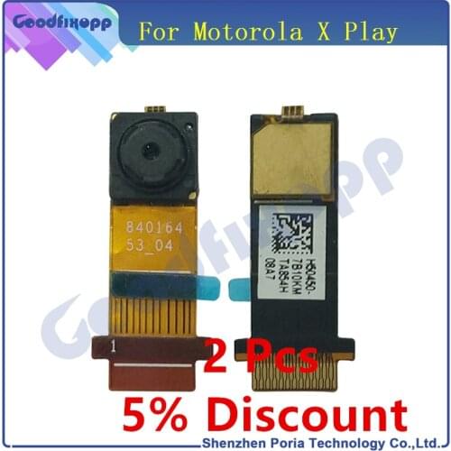 Phone Camera Modules For Motorola Moto X Play XT1561 XT1562 XT1563 Original Front Facing Camera Small Camera Flex Cable Ribbon