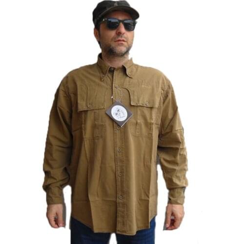 Mens shirt Spring Mountain forest hunting safari hiking Spring