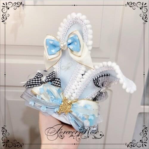 Alice Soft Siste Rabbit Ears Top Hat Harajuku Headdress Lolita Girl Kawaii Princess Style Topper Cute Exquisite Hair Ornaments