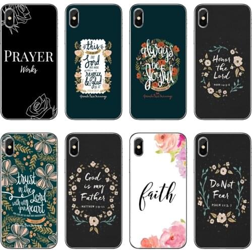 Bible of Jesus Christian soft silicone Phone Case For iPhone 8 7 6 6S Plus 11 Pro XS Max XR X 5 5S SE 4S 4 iPod Touch 5 6