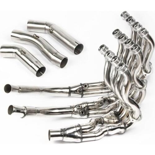 Original Exhaust System for Suzuki GSXR600 GSXR750 2006-2015 Motorcycle Header Mid Link Pipe Slip On 51 mm Stainless Steel