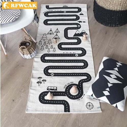 RFWCAK Carpets Puzzles For Children