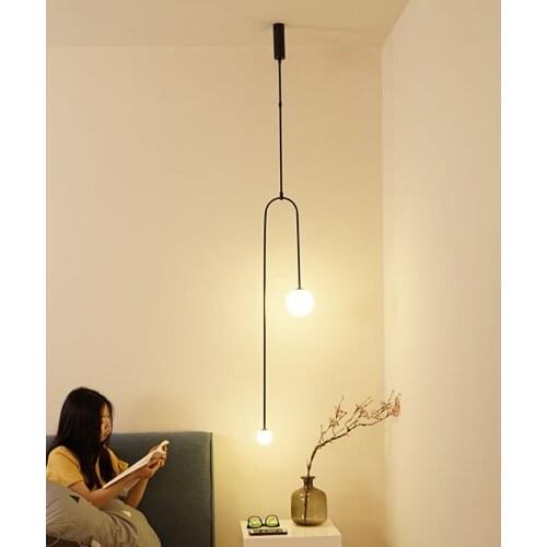 Nordic luminaire suspendu hanglamp glass living room Home Decoration E27 Light Fixture deco maison luminaire suspendu
