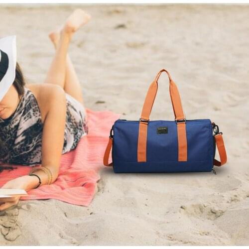 Sports Bag Unisex Luggage Bag Large Capacity Gym Backpack Weekender Bag With Shoes Compartment For Outdoor Fitness Training