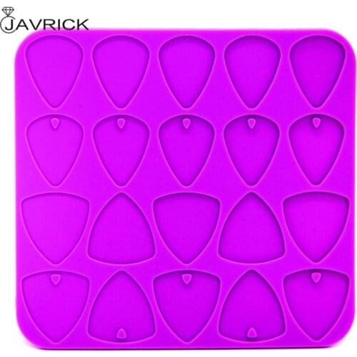 Universal Guitar Picks Resin Mold Silicone Guitar Plectrums Resin Casting Mold DIY Guitar Thumb Finger Picks Mold Tools