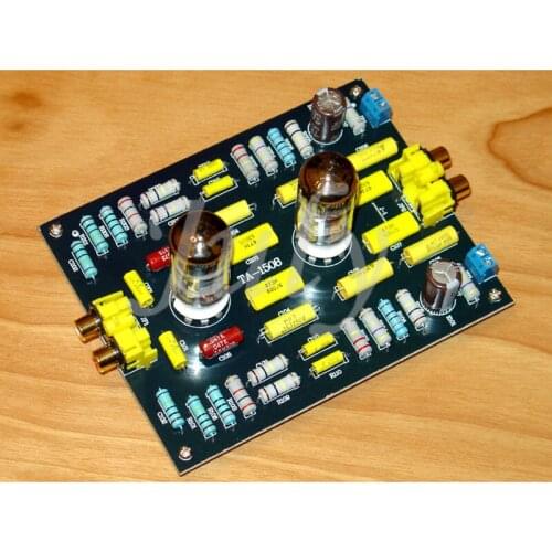 US Dynaco 12AX7/12AT7 tube cassette or opener head amplification front board, frequency response 30-40Khz (+-1db)