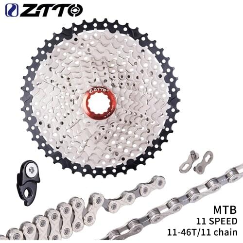 ZTTO MTB Mountain Bike 11s 11-46T Cassette Sprockets Flywheel Ratios For Parts M9000 XT SLX R GX X1 XO