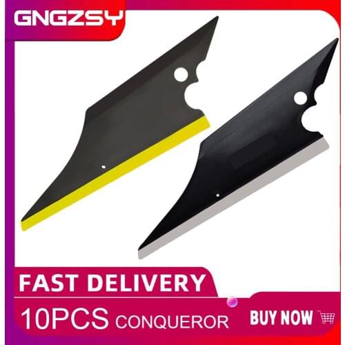 10pcs Fish Shape Car Foil Film Squeegee Window Tint Tool Conqueror Scraper Carbon Fiber Vinyl Wrap Household Cleaning Tool 10A26