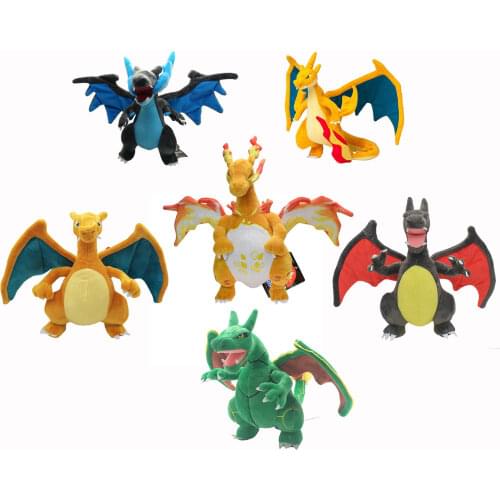 10/Lot 3 Styles Mega Evolution X&Y Cha 8"-10" Plush Doll Stuffed Toy