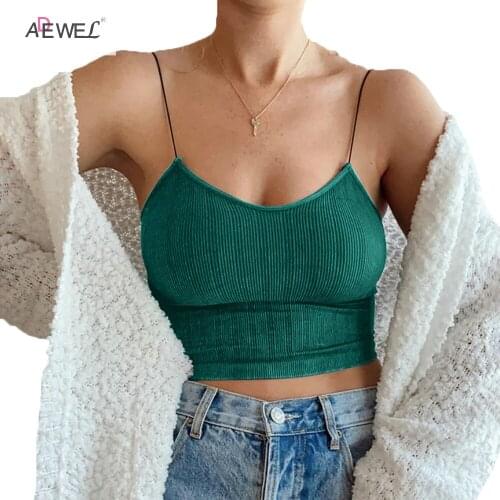 Женские укороченные майки ADEWEL China At AliExpress