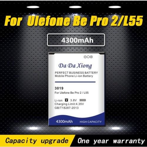 High quality 3019 battery 4300mAh Ulefone Be Pro Battery for Ulefone Be Pro 2 / Ulefone L55 Phone battery