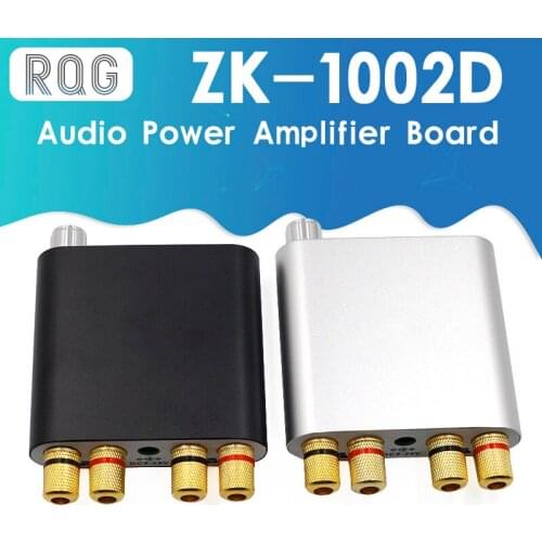 TPA3116D2 100Wx2 Bluetooth 5.0 Wireless Stereo Audio Power Amplifier Board Car AMP Amplificador Home Theater ZK-1002D